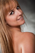Photo: Pretty attractive blond caucasian fashion woman in her twenties Pretty attractive blond caucasian fashion woman in her twenties