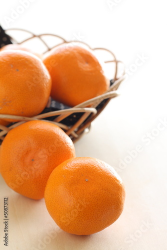 Photo: freshness mandarin orange from Japan for winter fruit image freshness mandarin orange from Japan for winter fruit image