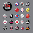 80s badges