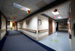 Long Hospital Hallway and entrance