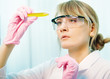 Photo: woman scientist in laboratory woman scientist in laboratory