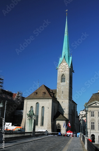 Photo: Fraumunster in Zurich Fraumunster in Zurich