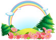 The Colorful Rainbow At The Hi...