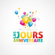 jours anniversaire
