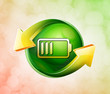 On behalf of the spring green icon