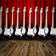 electric guitars in the room