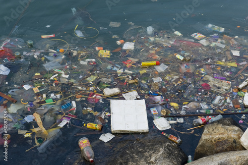 Photo: Polluted waters Polluted waters