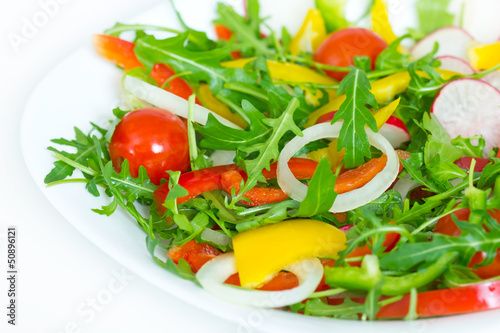 Photo: Fresh mixed salad Fresh mixed salad