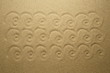 Zen Spiralen aus Sand
