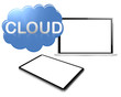 canvas print picture - Cloud Computing