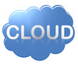 canvas print picture - Cloud Computing