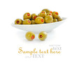 Green olives stuffed with pimento