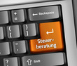 Keyboard Illustration "Steuerberatung"