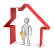 Presentation of new house.