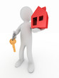 Presentation of new house.