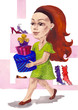 Illustration: shopping shopping