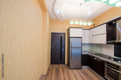 Photo: Interior of modern kitchen Interior of modern kitchen