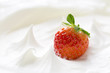 Photo: 生クリームとイチゴ 生クリームとイチゴ