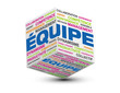 cube 3d équipe