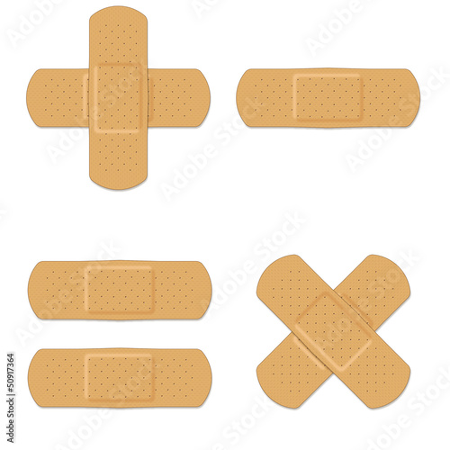 Vector: Band Aid Set Band Aid Set