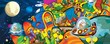 The aliens theme - ufo - for kids