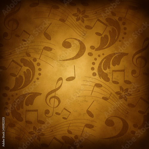 Illustration: Fond ancien-musique Fond ancien-musique