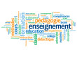 Nuage de Tags "ENSEIGNEMENT" (classe école études formation)