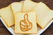 Toast - Daumen hoch!