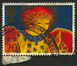 Postage stamp.