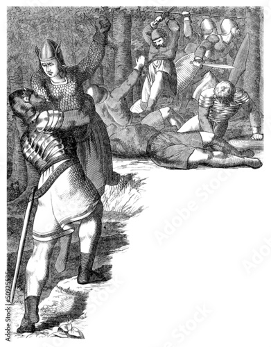 Illustration: Medieval Battle Medieval Battle