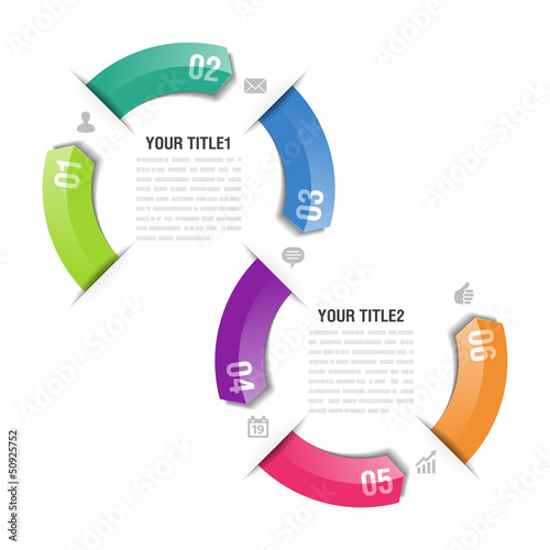 Vector: Infographics design template Infographics design template