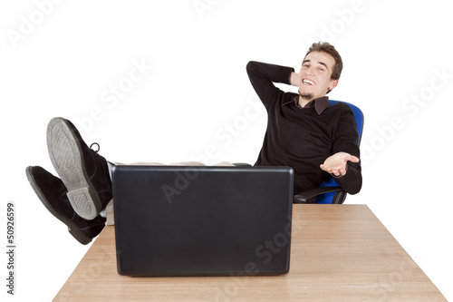 Photo: sitting back sitting back