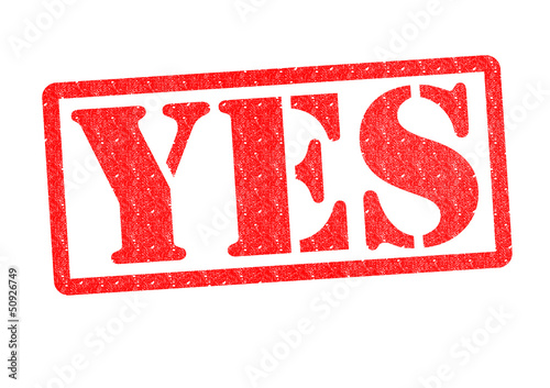 Illustration: YES Rubber Stamp YES Rubber Stamp