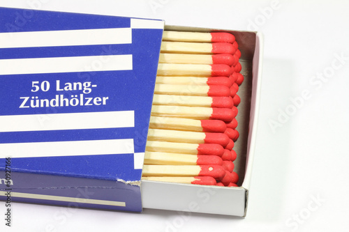 Photo: Streichholzschachtel Streichholzschachtel