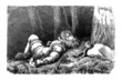 Illustration: Medieval : Lying Man Medieval : Lying Man