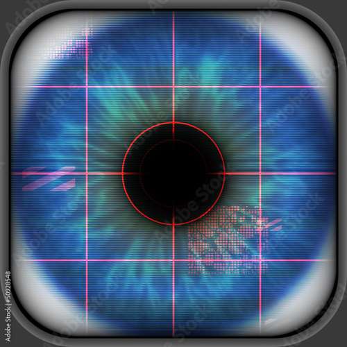 Illustration: Eye Scanner Eye Scanner