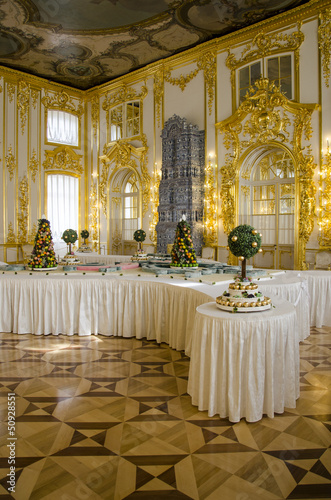 Photo: The Catherine Palace - Courtiers-in-Attendance Dining Room The Catherine Palace - Courtiers-in-Attendance Dining Room