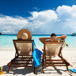 Couple on a beach