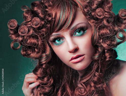 Photo: Extrem styling portrait / haircolors 29_2 Extrem styling portrait / haircolors 29_2