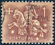 Seal of authority of King Dinis (Portugal 1953)