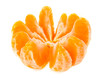 tangerine isolated