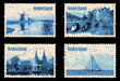 Illustration Set Briefmarken Niederlande