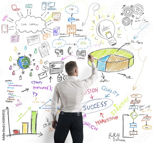 Photo: Modern business concept Modern business concept