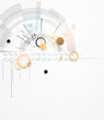 abstract concept ray computer technology business background