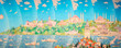 Miniature painting of Istanbul