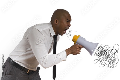 Photo: Angry businessman Angry businessman