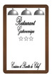 Restaurant Gastronomique - Cuisine de Chef