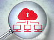 Protection concept:  Cloud Network with optical glass on digital