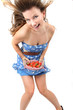 Photo: junge Frau mit Erdbeeren junge Frau mit Erdbeeren