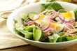French salad Nicoise - with tuna and egg